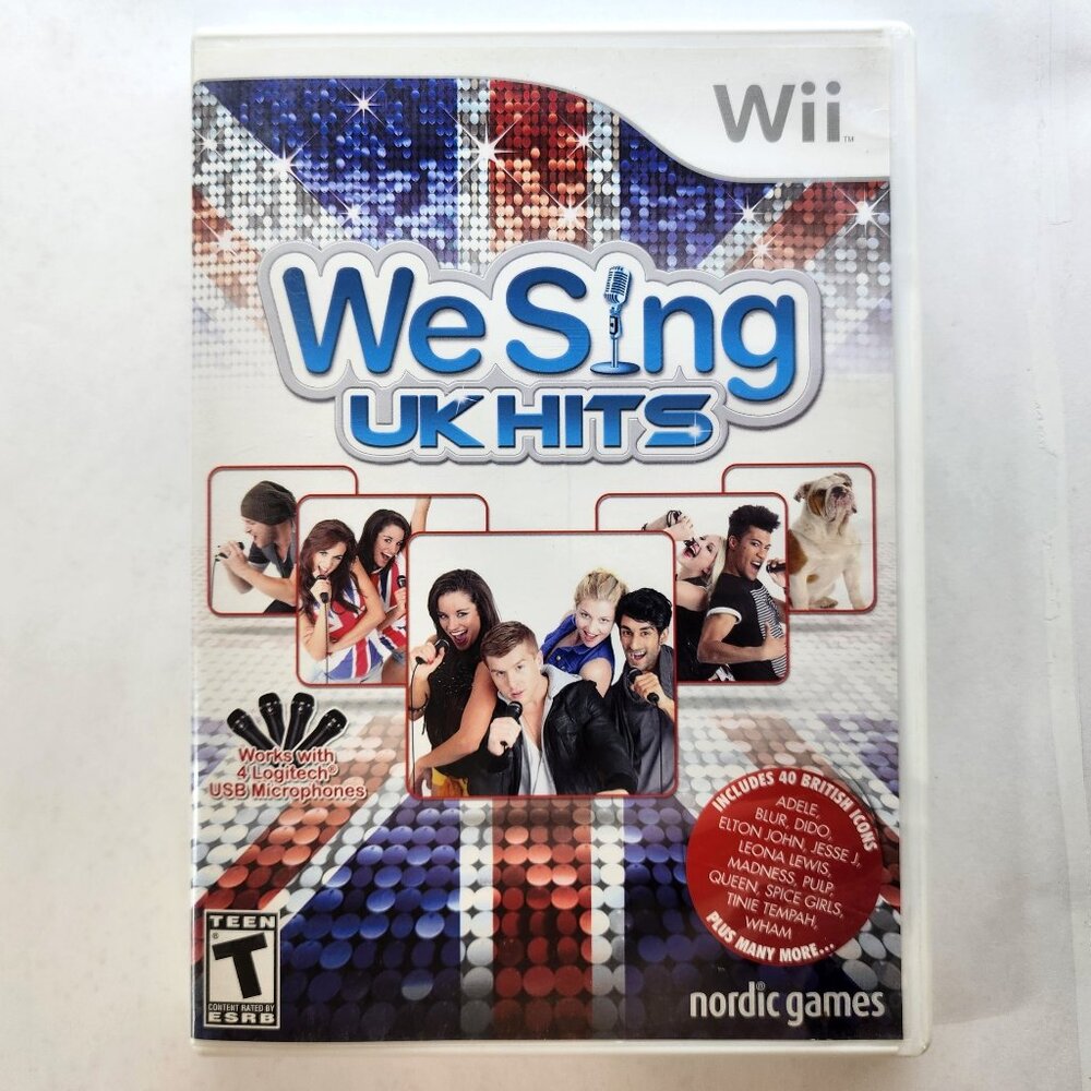 We Sing UK Hits for Nintendo Wii